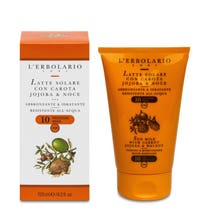 L'Erbolario Latte Solare Viso/Corpo Carota Jojoba E Noce 125ml SPF10-3