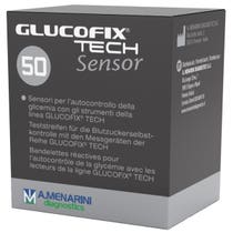 Glucofix Tech Sensor Strisce Misurazione Glicemia 50 Pezzi