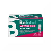 Be-Total Advance B12 50+ Anni Integratore Alimentare Vitamina B12 Zinco 15 Flaconcini-7