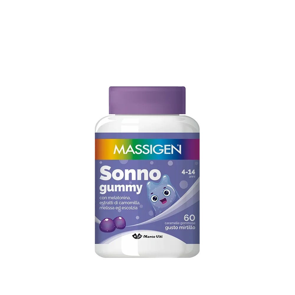Massigen Sonno Gummy 60 Caramelle Gommose-1