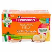 Plasmon Omogeneizzato Banana Mela 2x80g-1