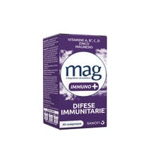 Mag Immuno+ Difese Immunitarie Integratore Alimentare Vitamine e Minerali, Magnesio, Difese Immunitarie, Stanchezza e Affaticamento 30 compresse-13