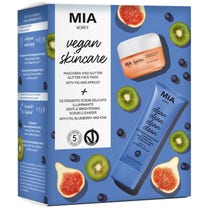 Korff Vegan Skincare Maschera Viso Glitter + Detergente Scrub Delicato-1