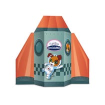 Euphidra Amido Mio L'astronave dei Cuccioli Dermodoccia 500ml + Shampoo 200ml + Crema 50ml-7