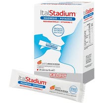 Italstadium Magnesio + Potassio Resveratrolo + Vitamina C 24 Stick