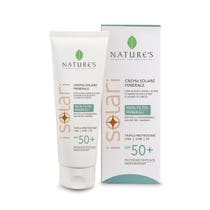 Nature's Solari Crema Solare Minerale Viso E Corpo SPF 50+ 100ml-1