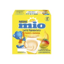 Nestlè Mio Merenda Latte Fermentato Mango E Banana 4 Vasetti Da 100g-3
