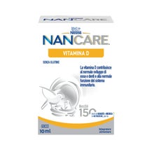 Nestlé Nancare Vitamina D Integratore Pediatrico Per Lattanti E Bambini Dalla Nascita Flacone 100ml-1