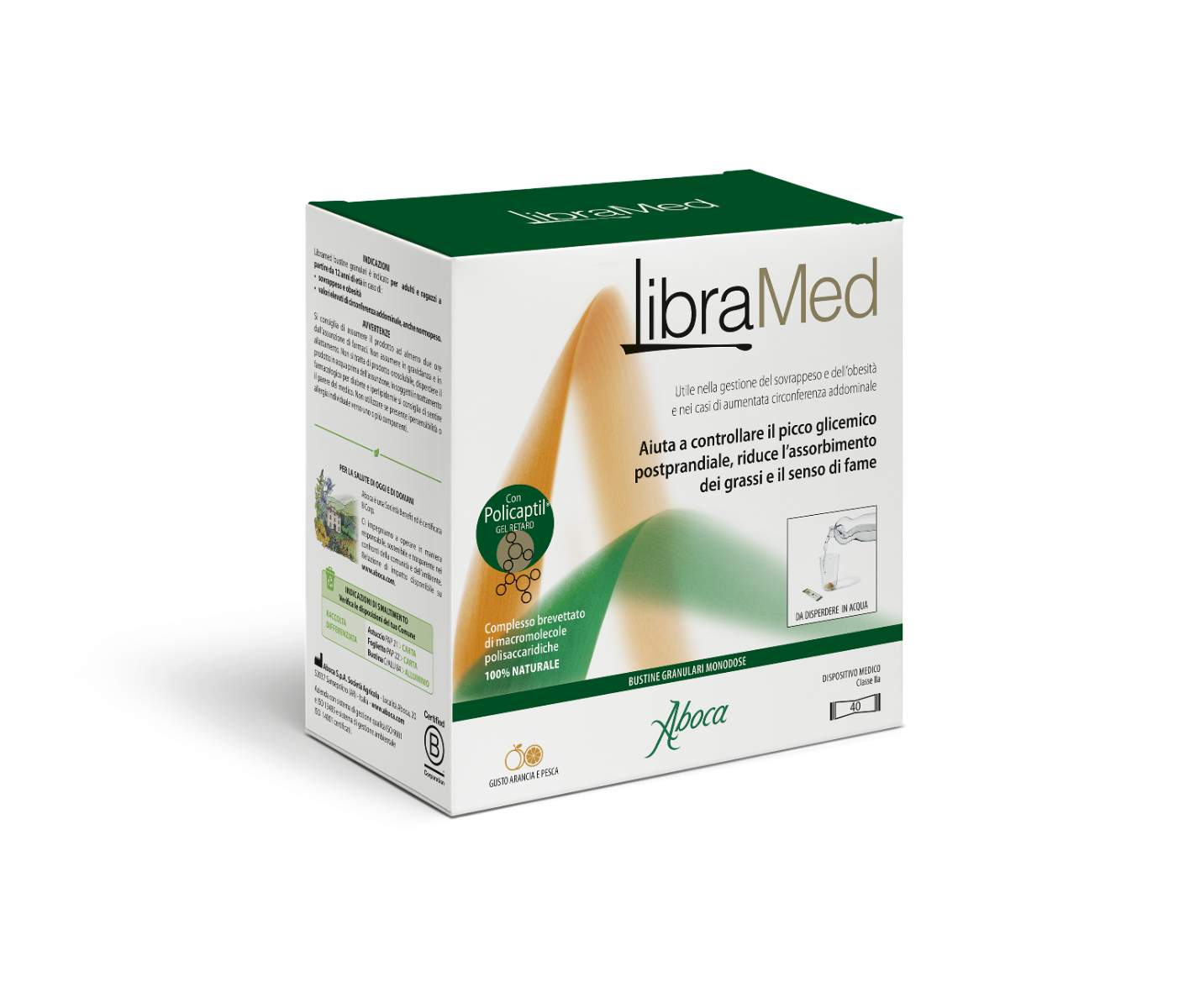 Aboca Libramed Fitomagra 40 Bustine Granulari