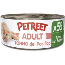 Petreet Adult Tonno Del Pacifico Con Fagiolini Per Gatti Lattina 70g-1