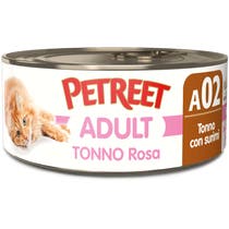 Petreet Tonno Rosa Con Surimi Cibo Umido Per Gatti Adulti Lattina 70g-2