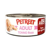 Petreet Adult Tonno Rosa Con Sgombro Per Gatti Lattina 70g-1