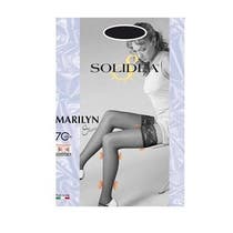 Solidea Marilyn 70 Calze Autoreggenti Fumo Taglia 3-1