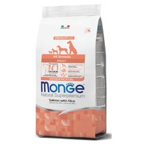 Monge Salmone E Riso Cibo Secco Per Cani Adulti Sacco 2,5 Kg-1