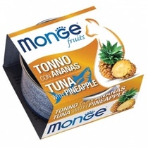 Monge Fruits Tonno Con Ananas Cibo Umido Per Gatti Adulti 80g-1