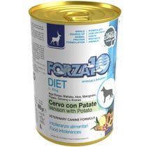 Forza10 Diet Cervo E Patate Cibo Umido Cani Adulti Barattolo 400g-1