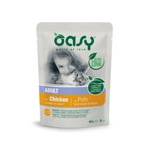 Oasy Bocconcini In Salsa Per Gatto Adult Con Pollo 85g