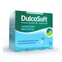 Dulcosoft Polvere per Soluzione Orale, Lassativo, Macrogol per Stitichezza 20 Bustine-1