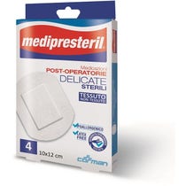 Medipresteril Medicazioni Post Operatorie Delicate 10x12cm 4 Pezzi-2