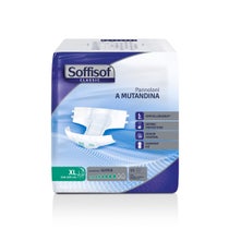 Soffisof Pannoloni a Mutandina Con Adesivi Classic Super Taglia XL 15 Pezzi-1