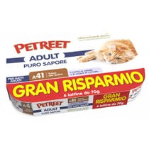Petreet Tonno Con Aragosta Cibo Umido Gatto Adulto 6x70g-2
