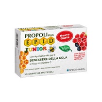 Propoli Plus Epid Junior Gusto Lampone/Fragole/Mirtillo 30 Compresse Masticabili-2