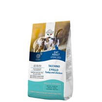 Marpet Chef Grain Free Tacchino e Pollo Cibo Secco Per Gatti Adulti Sterilizzati Sacco 350g-2