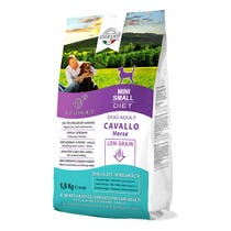 Marpet Aequilibriavet Low Grain Cavallo Cibo Secco Per Cani Adulti Taglia Mini Small Sacco 1,5Kg-3