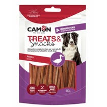 Camon Strips di Anatra Snack Cani 80g-1