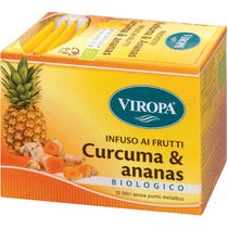 Viropa Infuso Ai Frutti Curcuma/Ananas Bio 15 Filtri-2