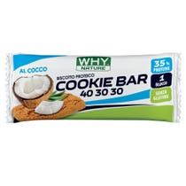 Why Nature Cookie Bar 40 30 30 Biscotto Proteico Cocco 21g