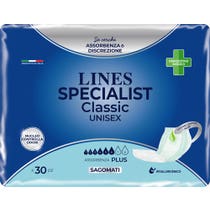 Lines Specialist Classic Plus Pannolone Sagomato 30 Pezzi - 1
