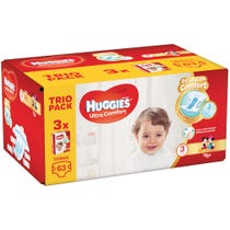 Huggies Pannolino Taglia 3 Ultra Comfort 63 Pezzi - 3