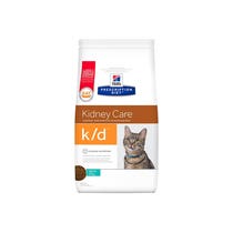 Hill's Prescription Diet K/D Kidney Care Con Tonno Cibo Secco Per Gatti 400g-1