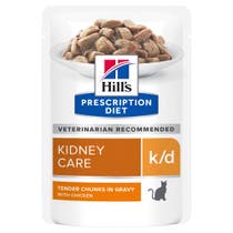 Hill's Prescription Diet K/D Kidney Care Bocconcini Pollo Per Gatti Bustina 85g-2