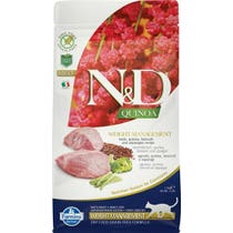 Farmin N&D Weight management Agnello E Quinoa Per Gatti Adulti Sacco 1,5kg