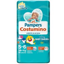Pampers il Costumino Taglia 3-4 (6-11 kg) 10 Pezzi