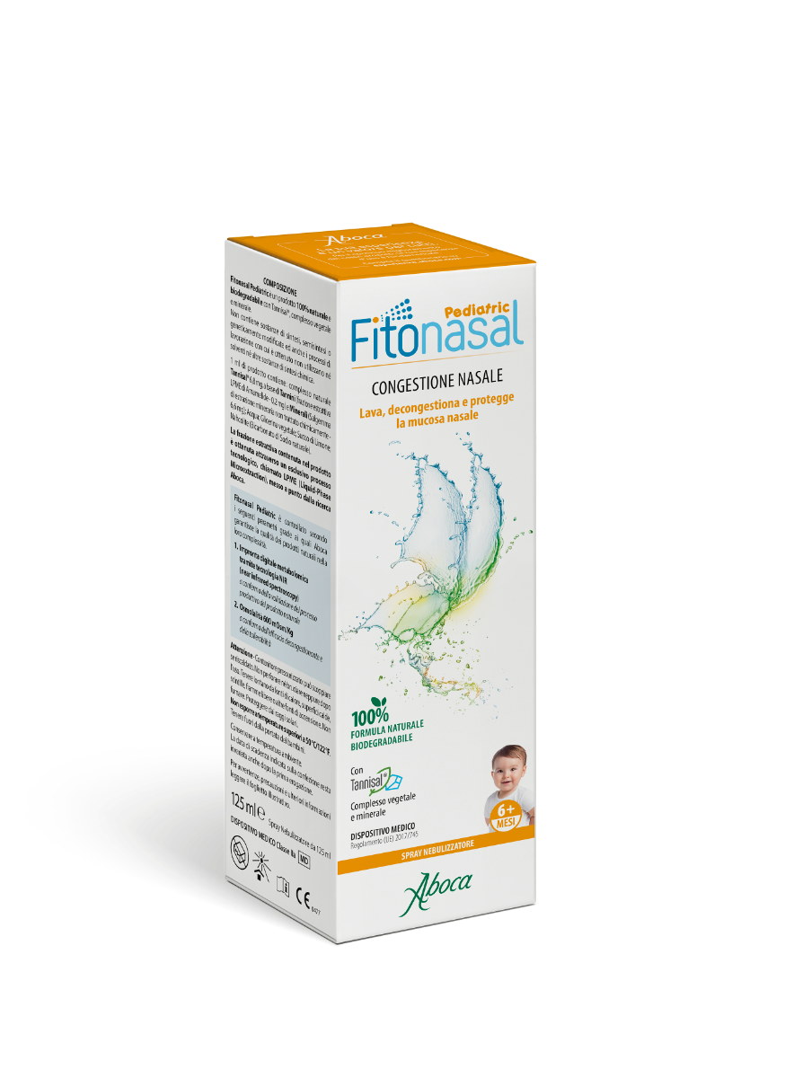 Aboca Fitonasal Pediatric Spray Nebulizzatore 125ml  - 2