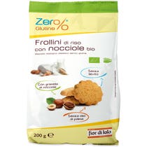 Fior Di Loto Zer% Frollini Di Riso Con Nocciole 200g-2