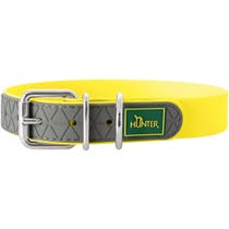 Hunter Collare Convenience L-XL Taglia 65 Giallo 1 Pezzo-1