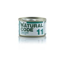 Natural Code 11 Tonno e Aloe Gatti Adulti Lattina 85g-1