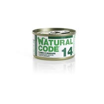 Natural Code 14 Tonno e Verdure Gatti Adulti Lattina 85g-1