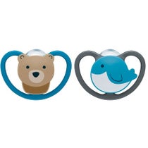 Nuk Succhietto Space Silicone 18-36 Mesi 2 Pezzi-2