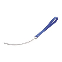 Camon Guinzaglio In Nylon Con Catena In Acciaio Per Cani Colore Blu 2x800mm-1
