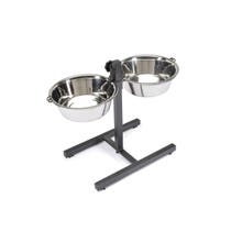 Camon Portaciotole Con Piedistallo e Ciotole C026/4-1