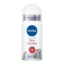 Nivea Dry Comfort Deodorante Roll on 50ml Antitraspirante 72h Con Formula Dual Active-6
