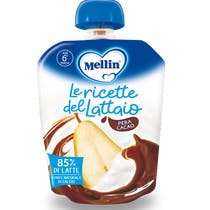 Mellin Pouch Merenda Latte Pera Cacao 85g - 1