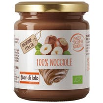 Fior Di Loto Crema 100% Di Nocciole Tostate 200g-1