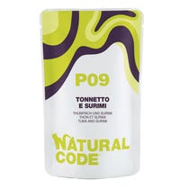 Natural Code P09 Tonnetto E Surimi Gatti Adulti Busta 70g