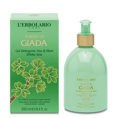 L'Erbolario Gel Detergente Viso & Mani Albero di Giada 280ml-1